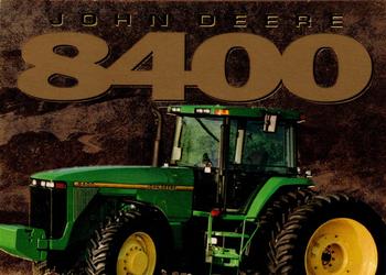 1995 John Deere #101 Lentricular-die 8400 Tractor Front