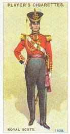 1995 Imperial Publishing 1914 Player's Regimental Uniforms 2nd Series (Reprint) #58 Royal Scots (Lothian Regiment). Officer, Review Order, 1828 Front