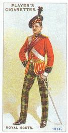 1995 Imperial Publishing 1914 Player's Regimental Uniforms 2nd Series (Reprint) #60 Royal Scots (Lothian Regiment). Officer, Review Order, 1914 Front