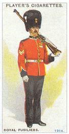 1995 Imperial Publishing 1914 Player's Regimental Uniforms 2nd Series (Reprint) #66 Royal Fusiliers. Corporal, Review Order.  1914 Front