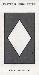 1925 Player's Army Corps and Divisional Signs 1914-1918 2nd Series #55 48th (South Midland) Division Front