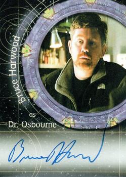2004 Rittenhouse Stargate SG-1 Season 6 - Autographs #A30 Bruce Harwood Front