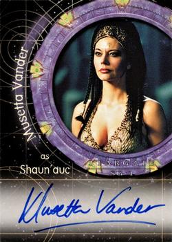 2004 Rittenhouse Stargate SG-1 Season 6 - Autographs #A33 Musetta Vander Front
