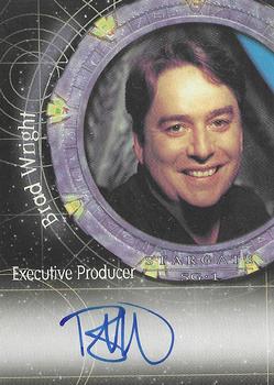 2004 Rittenhouse Stargate SG-1 Season 6 - Autographs #A40 Brad Wright Front