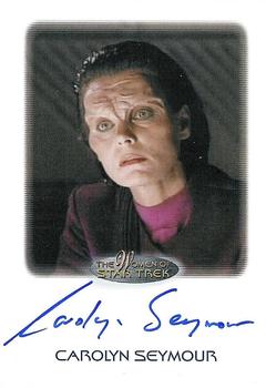 2010 Rittenhouse The Women of Star Trek - Autographs #NNO Carolyn Seymour Front