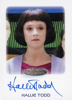 2010 Rittenhouse The Women of Star Trek - Autographs #NNO Hallie Todd Front