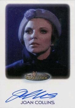 2010 Rittenhouse The Women of Star Trek - Autographs #NNO Joan Collins Front