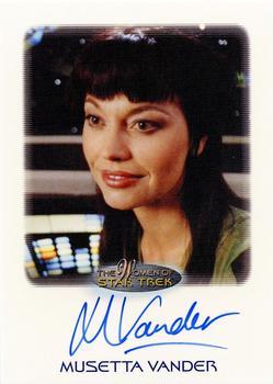 2010 Rittenhouse The Women of Star Trek - Autographs #NNO Musetta Vander Front