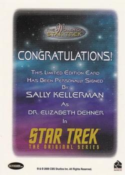 2010 Rittenhouse The Women of Star Trek - Autographs #NNO Sally Kellerman Back