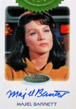 2010 Rittenhouse The Women of Star Trek - Autographs #NNO Majel Barrett Front