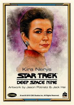 2010 Rittenhouse The Women of Star Trek - ArtiFex #NNO Kira Nerys Back