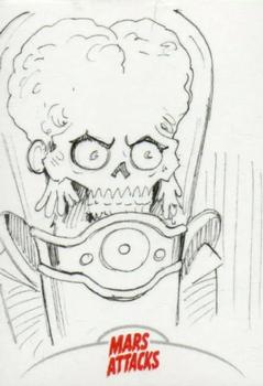 2013 Topps Mars Attacks Invasion - Sketch Artists #NNO Mark Pingitore Front