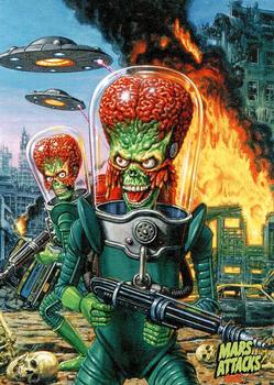 2015 Topps Mars Attacks Occupation #1 Earth, Occupied! Front
