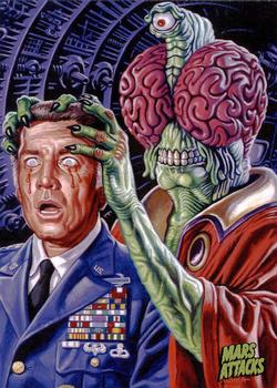 2015 Topps Mars Attacks Occupation #26 Mutant Mind Slaves Front