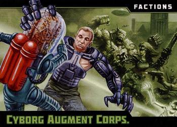 2015 Topps Mars Attacks Occupation #67 Cyborg Augment Corps Front