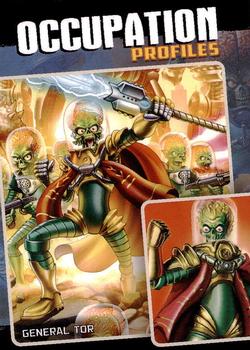 2015 Topps Mars Attacks Occupation #77 General Tor Front