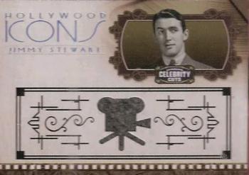 2008 Donruss Americana Celebrity Cuts - Hollywood Icons Materials #HI-JS Jimmy Stewart Front
