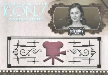 2008 Donruss Americana Celebrity Cuts - Hollywood Icons Materials #HI-AJ Ashley Judd Front