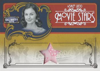 2008 Donruss Americana Celebrity Cuts - Movie Stars Materials #MS-AJ Ashley Judd Front