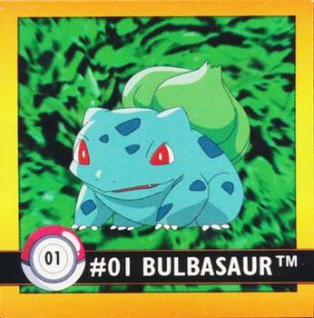 1999 Artbox Pokemon Stickers Series 1 #1 Bulbasaur Front