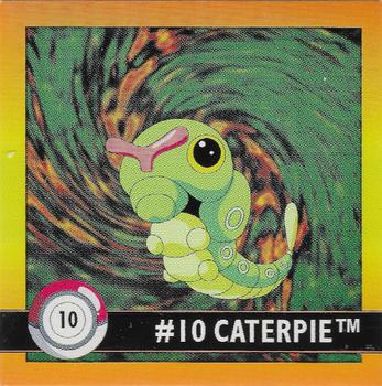 1999 Artbox Pokemon Stickers Series 1 #10 Caterpie Front