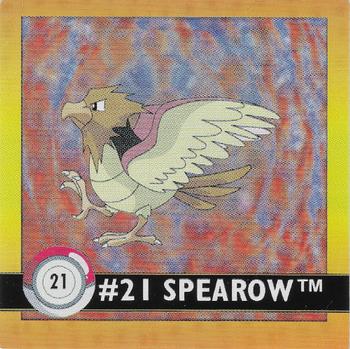 1999 Artbox Pokemon Stickers Series 1 #21 Spearow Front