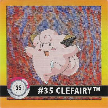 1999 Artbox Pokemon Stickers Series 1 #35 Clefairy Front