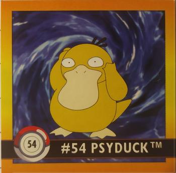 1999 Artbox Pokemon Stickers Series 1 #54 Psyduck Front