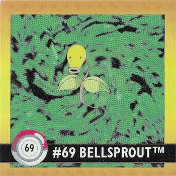 1999 Artbox Pokemon Stickers Series 1 #69 Bellsprout Front