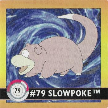 1999 Artbox Pokemon Stickers Series 1 #79 Slowpoke Front