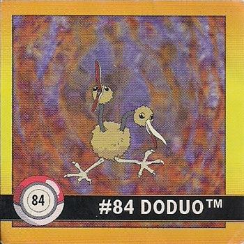 1999 Artbox Pokemon Stickers Series 1 #84 Doduo Front