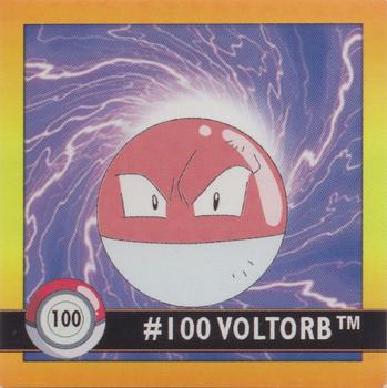 1999 Artbox Pokemon Stickers Series 1 #100 Voltorb Front