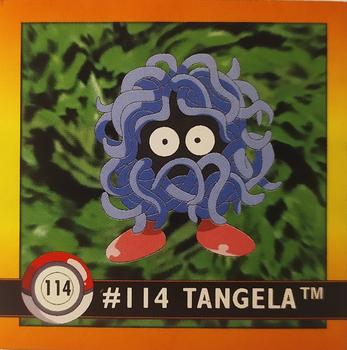 1999 Artbox Pokemon Stickers Series 1 #114 Tangela Front