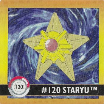 1999 Artbox Pokemon Stickers Series 1 #120 Staryu Front