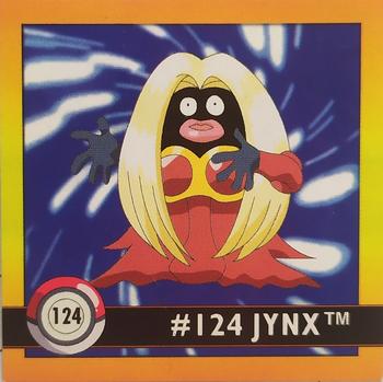 1999 Artbox Pokemon Stickers Series 1 #124 Jynx Front