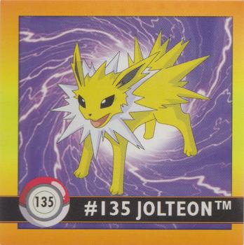 1999 Artbox Pokemon Stickers Series 1 #135 Jolteon Front