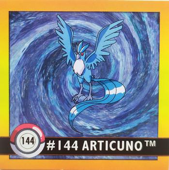 1999 Artbox Pokemon Stickers Series 1 #144 Articuno Front