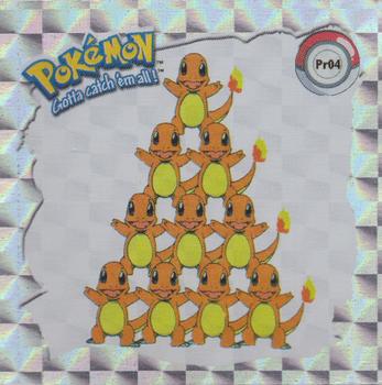 1999 Artbox Pokemon Stickers Series 1 #PR4 Charmander Front