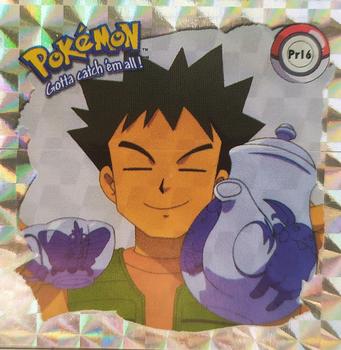 1999 Artbox Pokemon Stickers Series 1 #PR16 Brock Front