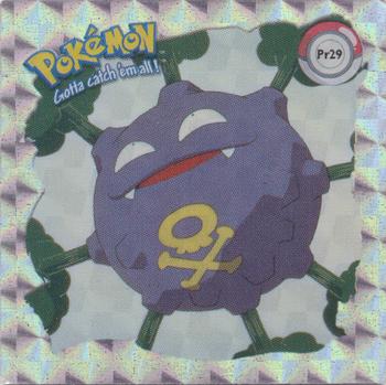1999 Artbox Pokemon Stickers Series 1 #PR29 Koffing Front