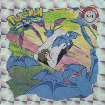 1999 Artbox Pokemon Stickers Series 1 #PR42 Zubat Front