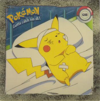 1999 Artbox Pokemon Stickers Series 1 #G8 Pikachu Front