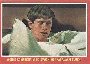 1976 Topps Happy Days - 'A' Series #22A Would Somebody Mind Smashing That Alarm Clock? Front