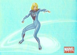 2008 Preziosi Collection Marvel Heroes #60 Invisible Woman Front