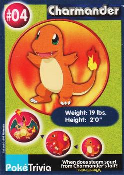 1999 Burger King Pokemon #4 Charmander Front