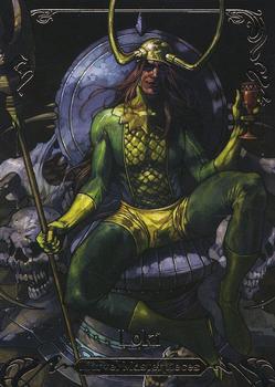 2018 Upper Deck Marvel Masterpieces #82 Loki Front