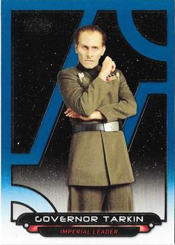 2018 Topps Star Wars: Galactic Files - Blue #ROTS-20 Governor Tarkin Front