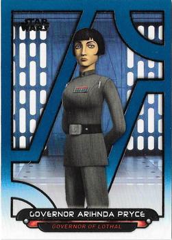 2018 Topps Star Wars: Galactic Files - Blue #REB-21 Governor Arihnda Pryce Front