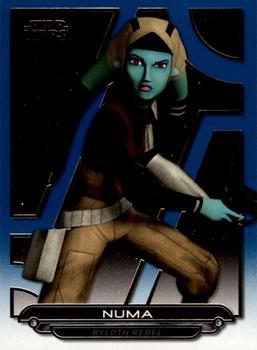 2018 Topps Star Wars: Galactic Files - Blue #REB-39 Numa Front