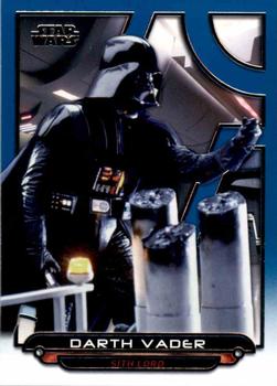 2018 Topps Star Wars: Galactic Files - Blue #ESB-17 Darth Vader Front